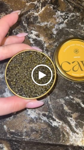 Customer video review of Osetra Caviar