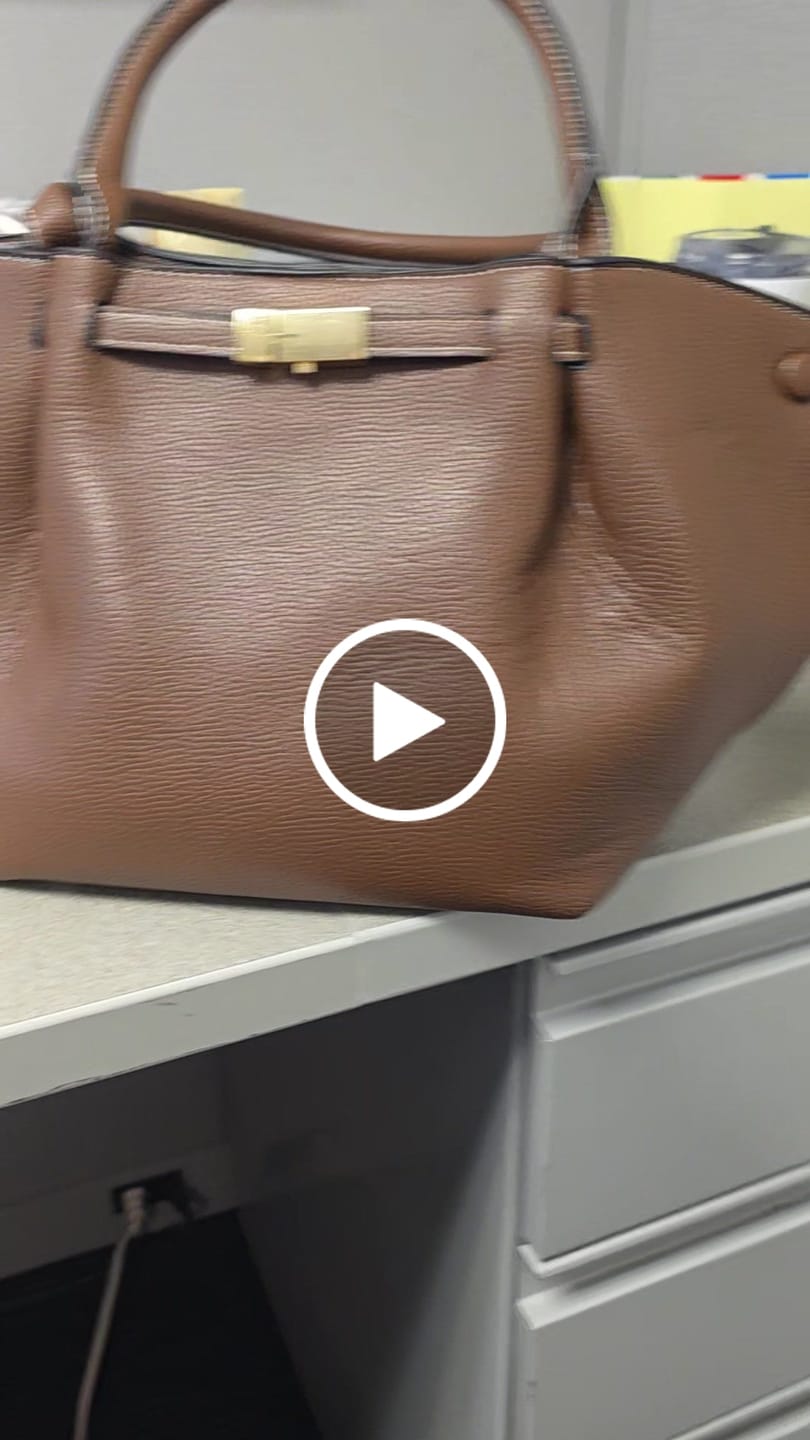 Customer video review of Melanie Leather Bag
