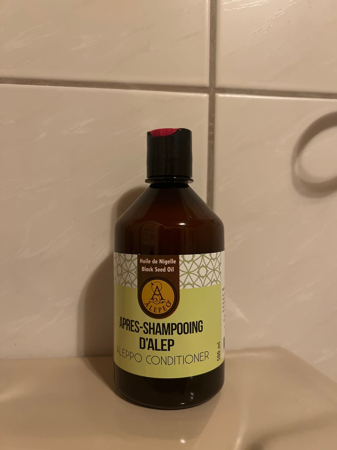 Customer photo review of Black Seed Oil Hair Conditioner (500ml)
