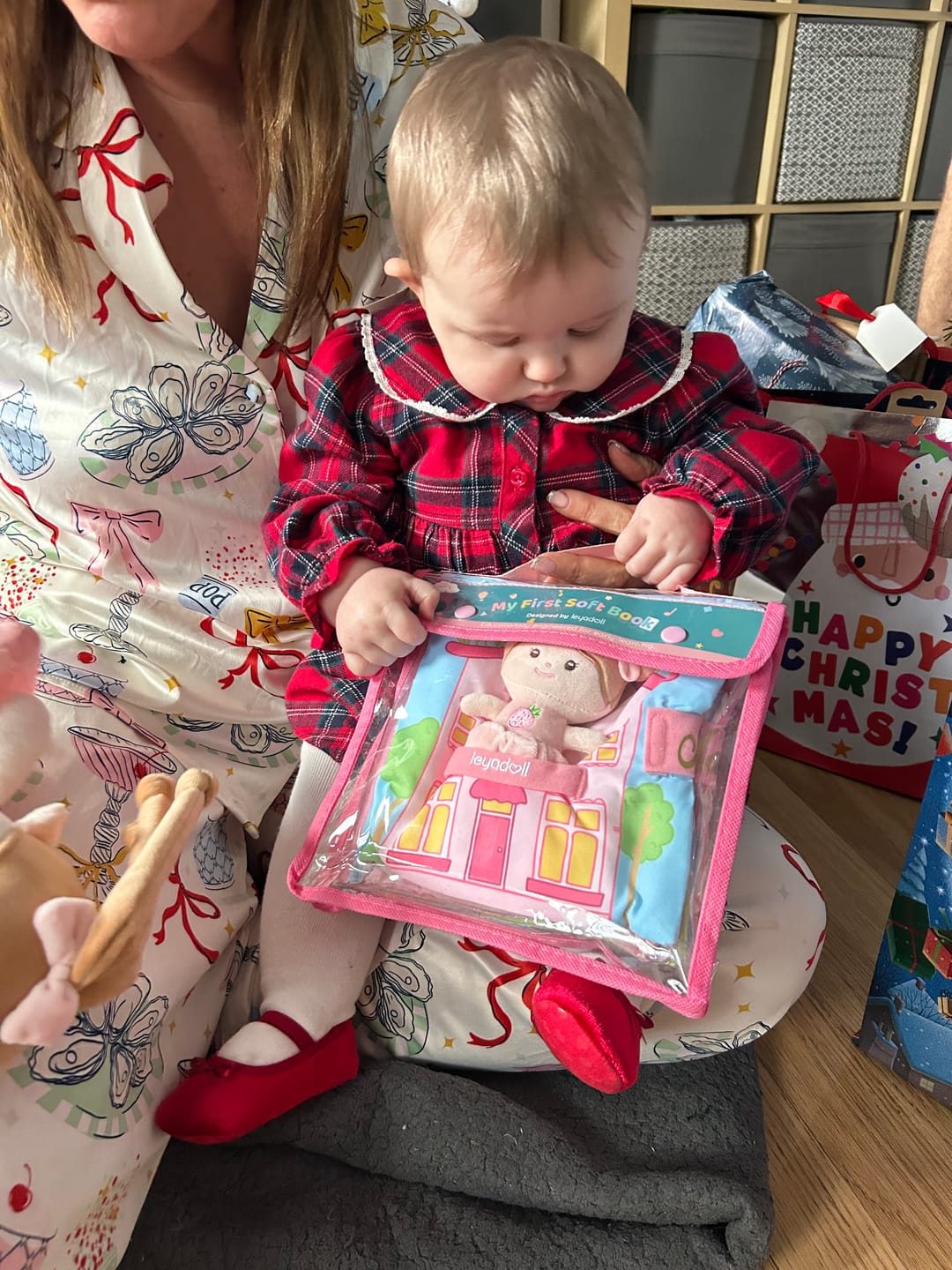Customer photo review of A Berry Special Day -  Personalized Montessori Soft Book