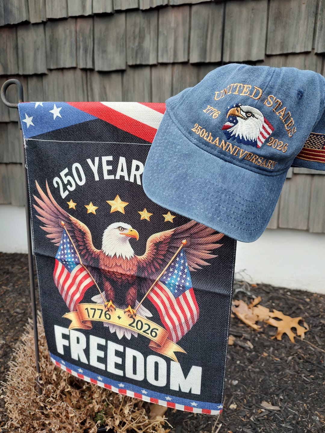 Customer photo review of Patriotic 2024 Election Hat – Take America Back