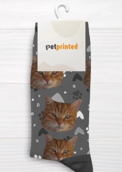Customer photo review of Dein Foto - Individuelle Socken