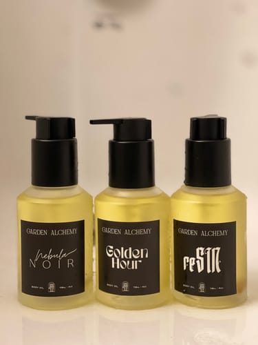 Customer photo review of GOLDEN HOUR FALL EDITION BODY OIL