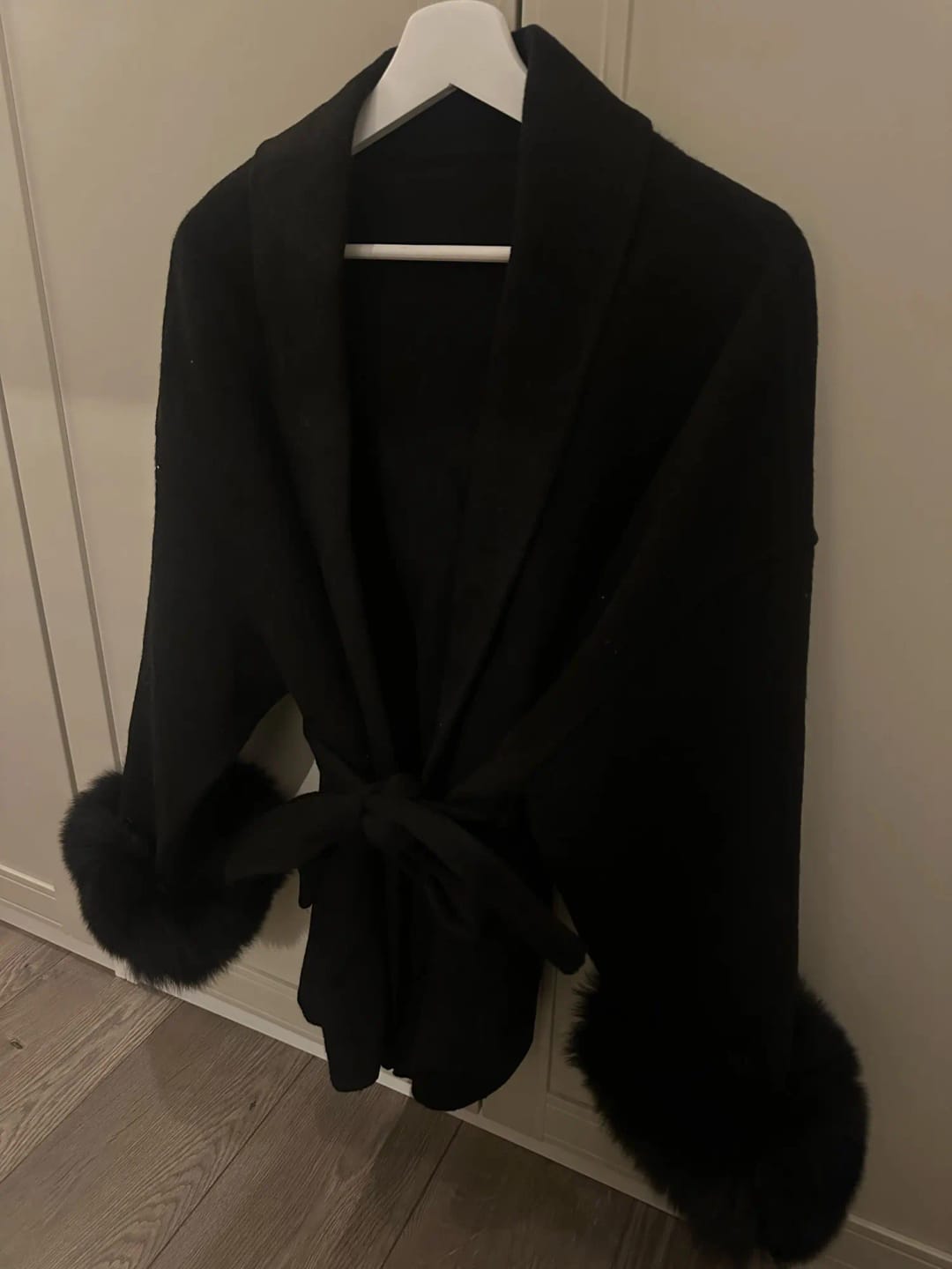 Customer photo review of Ellianna Faux Fur Coat
