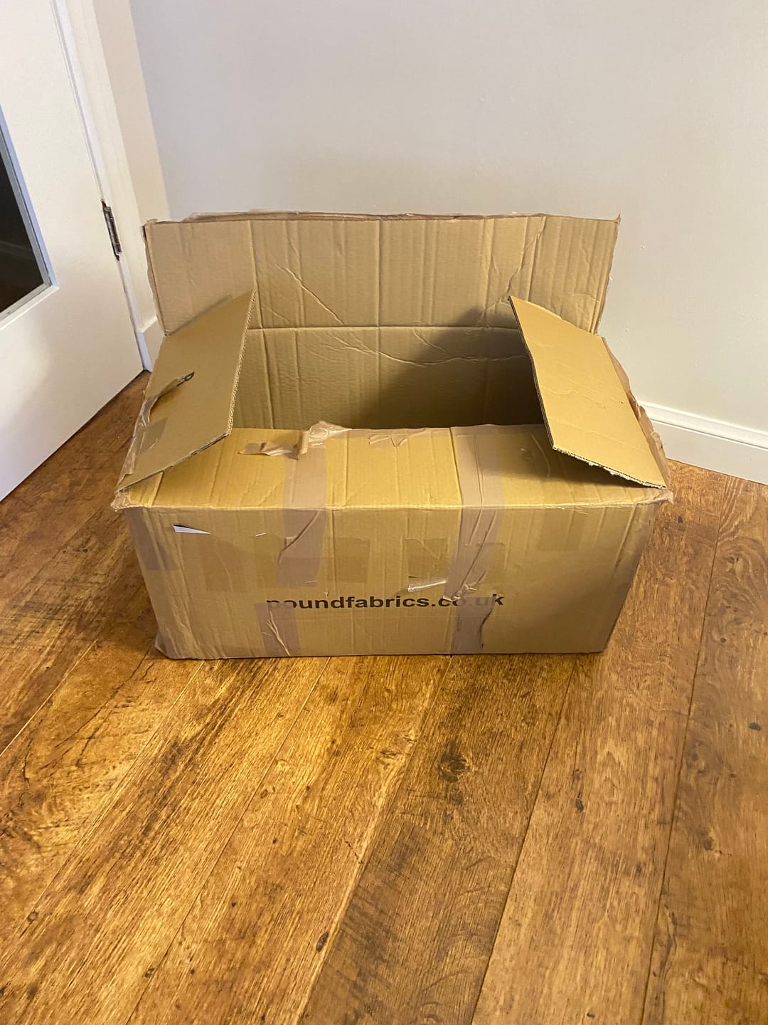Customer photo review of Mystery Fabric Remnant Box