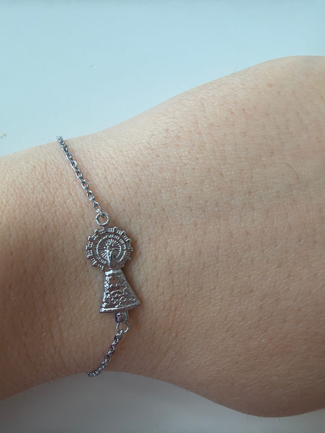 Customer photo review of Pulsera Virgen del Pilar