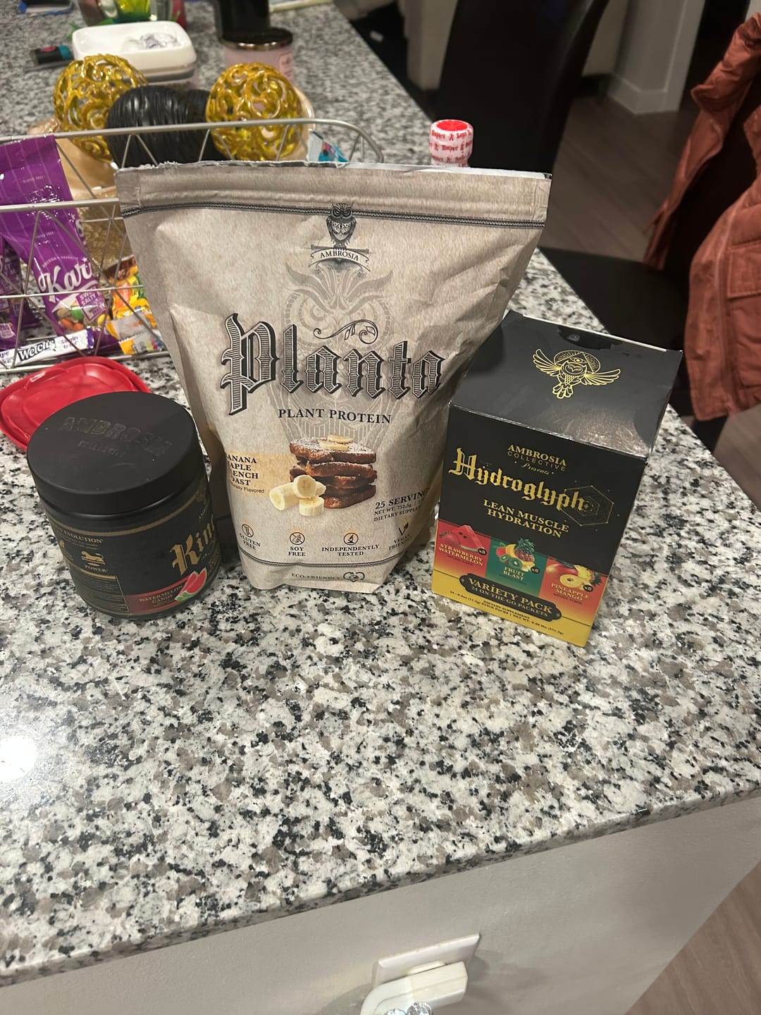 Customer photo review of Kinetic™ - Mushroom Enhanced Pre-Workout