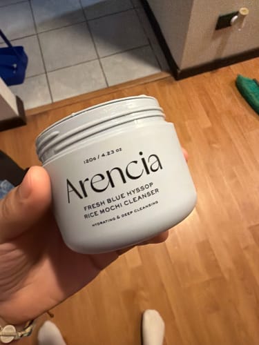 Customer photo review of Fresh Blue Hyssop Rice Mochi Cleanser