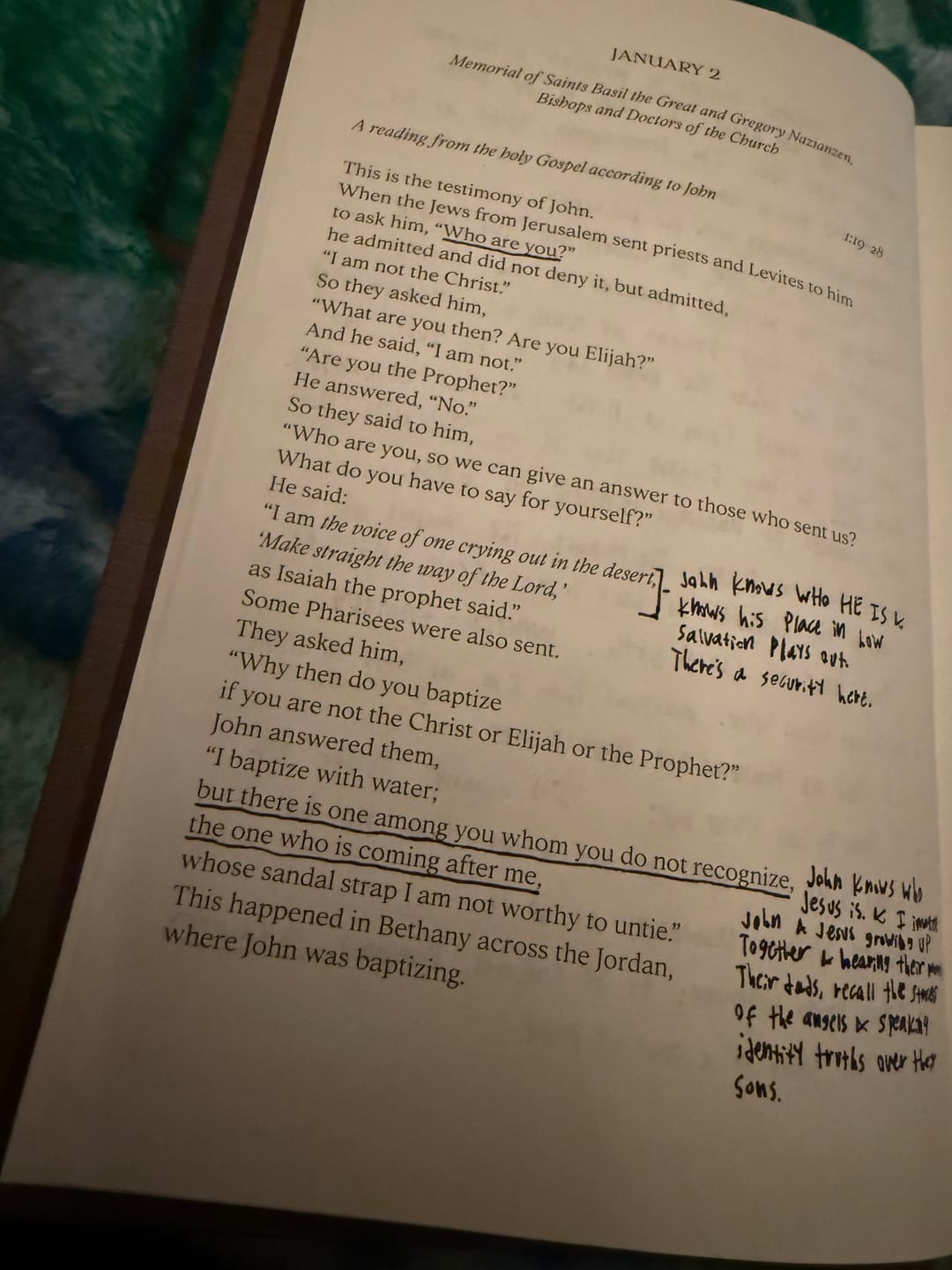 Customer photo review of On Every Word Scripture Journal 2026