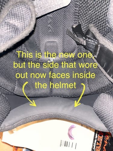 Customer photo review of SPARE- CRUISER NECK LINER