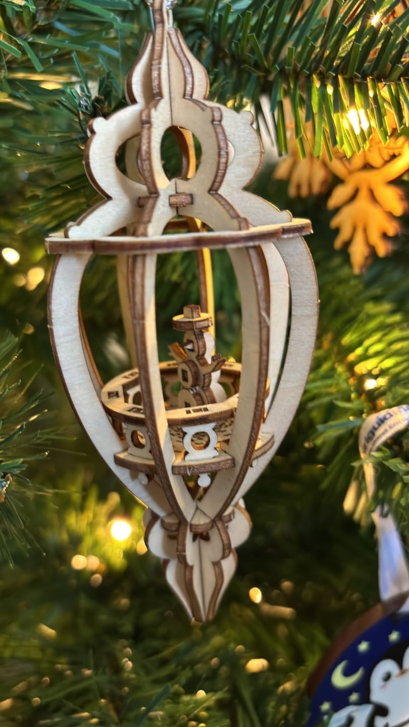 Customer photo review of Christmas Baubles - Home Sweet Home