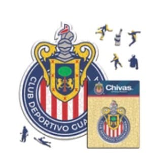 Customer photo review of Chivas Guadalajara® Logo - Wooden Puzzle