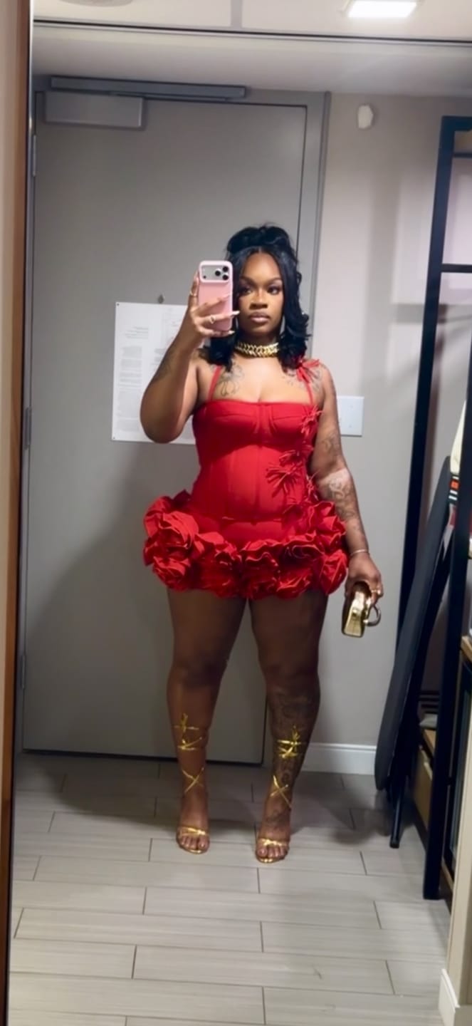Customer photo review of Neveah Mini Dress