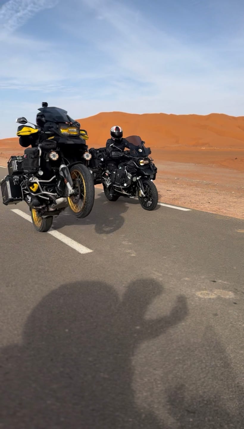 Customer photo review of Lone Rider World Flags