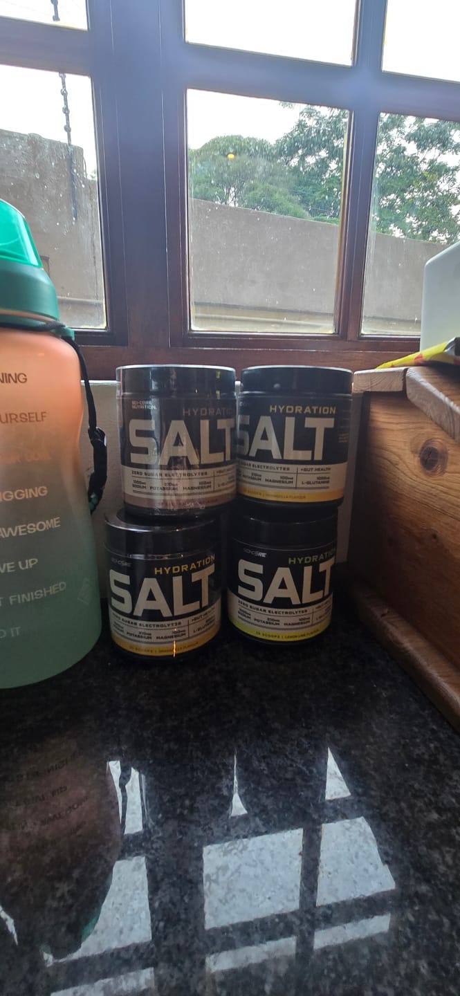 Customer photo review of HYDRATION SALT Lemon Lime