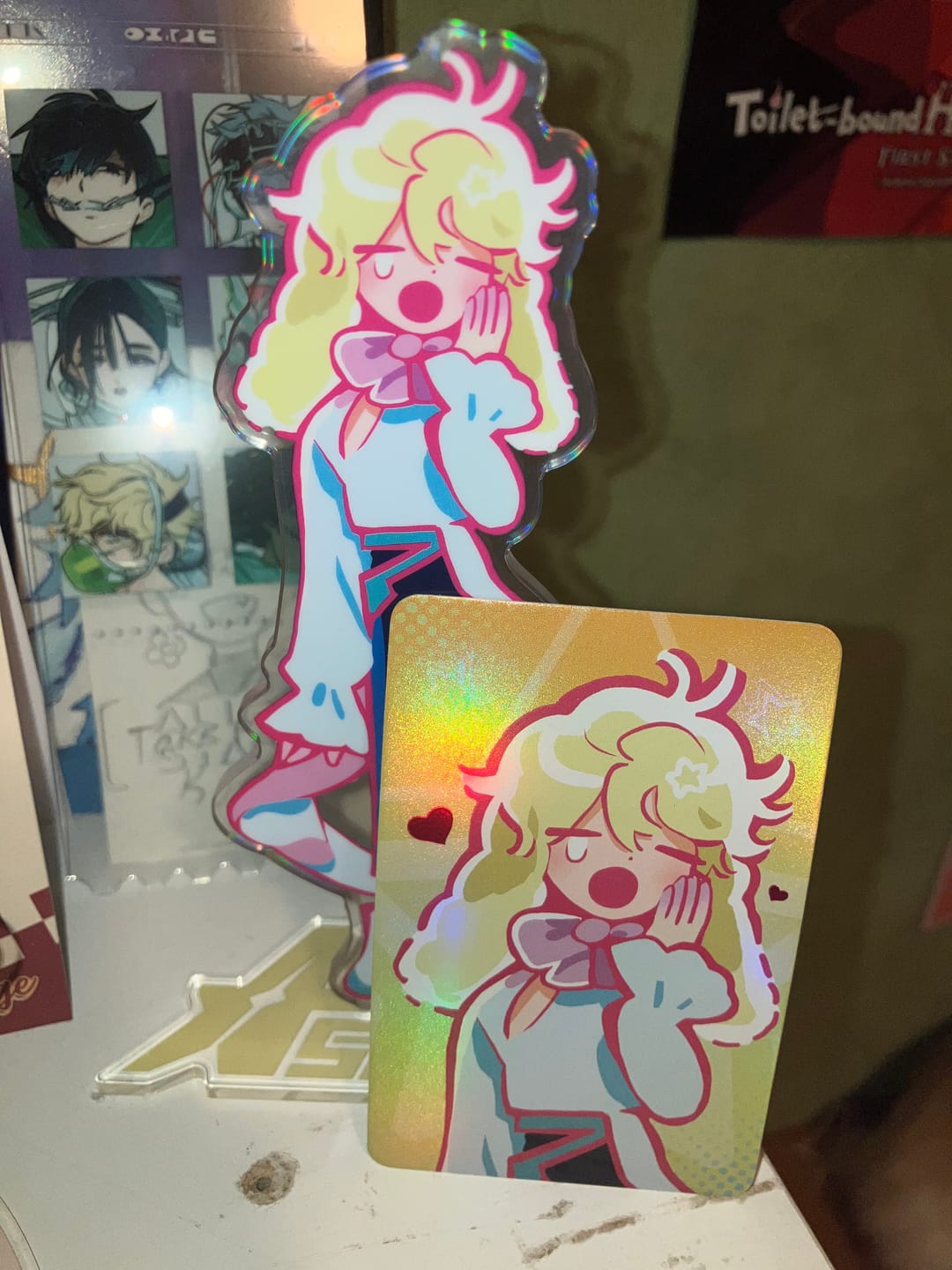 Customer photo review of Alien Stage Rabbit Series Acrylic Standee & Photocard