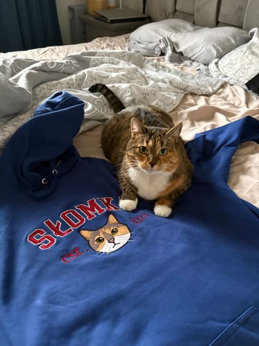 Customer photo review of Haftowany University Hoodie