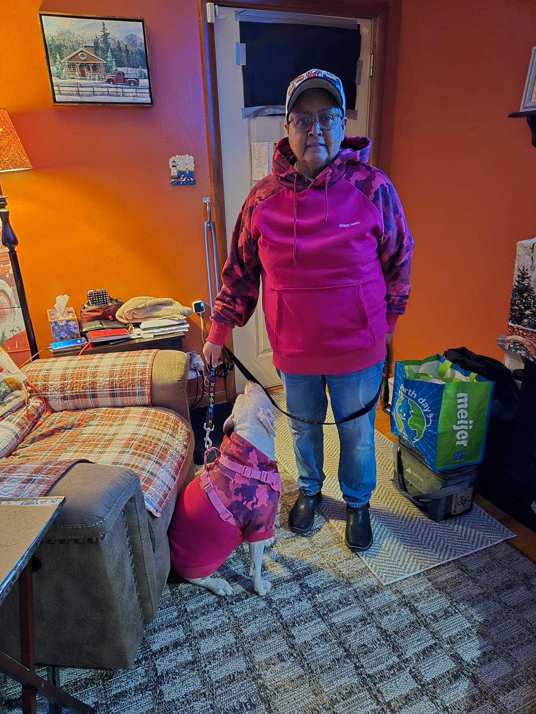 Customer photo review of Camo Human Hoodies