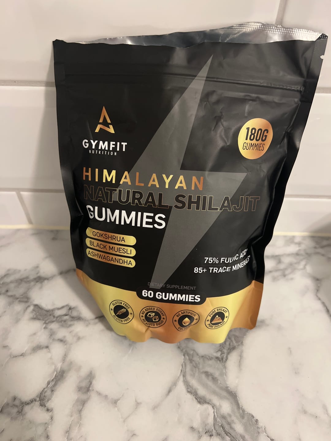 Customer photo review of Gymfit Nutrition Shilajit