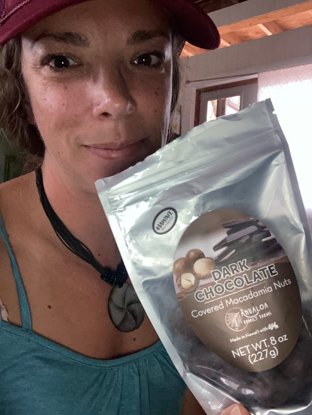 Customer photo review of Dark Chocolate Macadamia Nuts