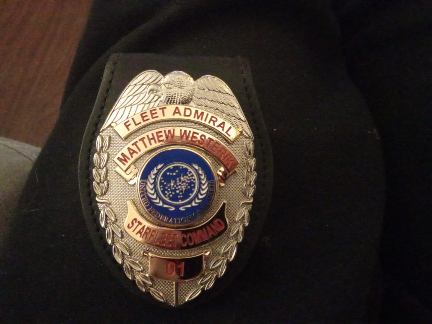 Customer photo review of Customizable Badge MA30