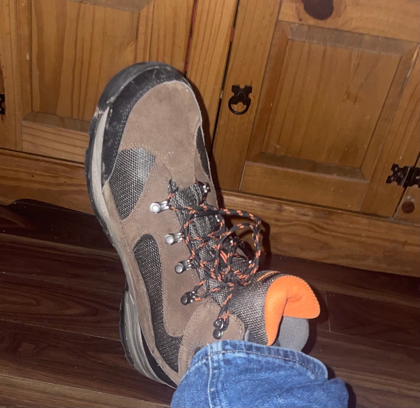 Customer photo review of Mens Storm Boots
