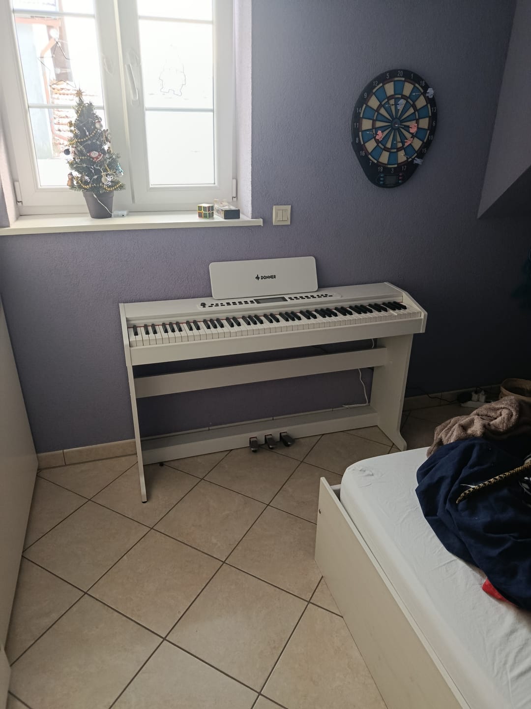 Customer photo review of Donner DDP-95 lesté Piano numérique