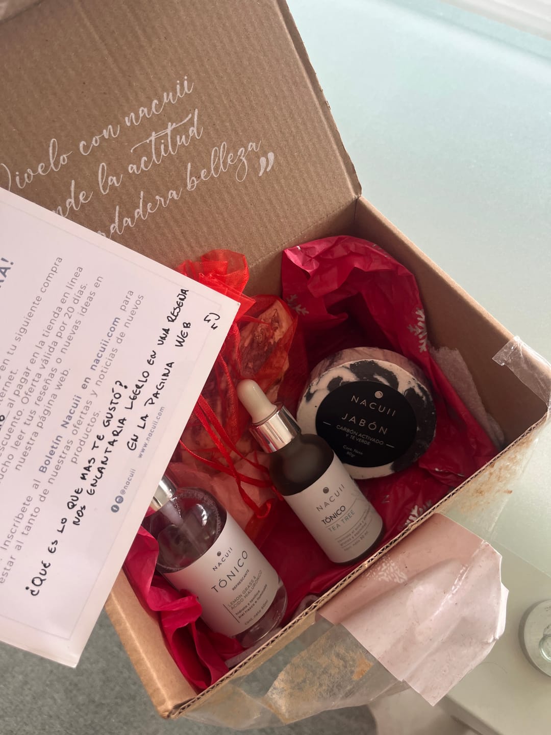 Customer photo review of Jabón de Carbón Activado (Grasa-Acné)