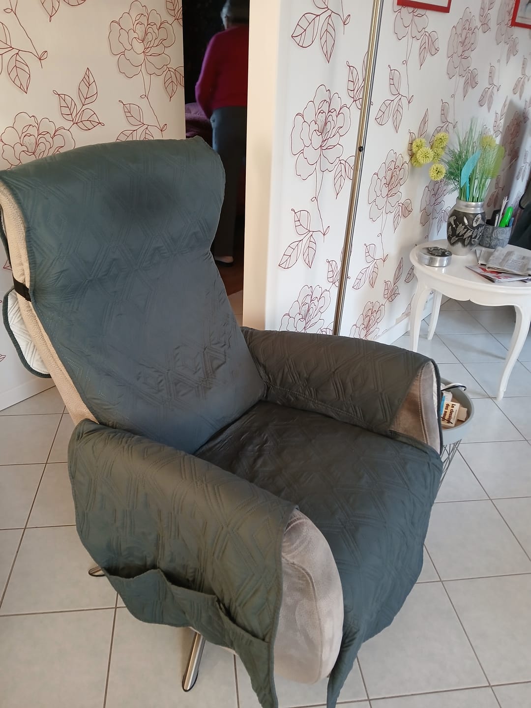 Customer photo review of Housse Ultra-Protectrice Premium pour Fauteuil