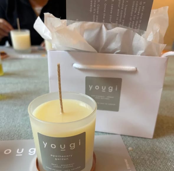 Customer photo review of Candle Making Workshop, LONDON - £45