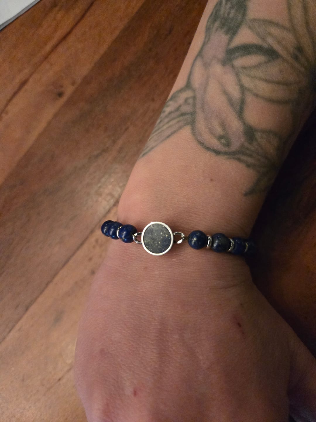 Customer photo review of Terra Armband - Lapislazuli - Für Sie