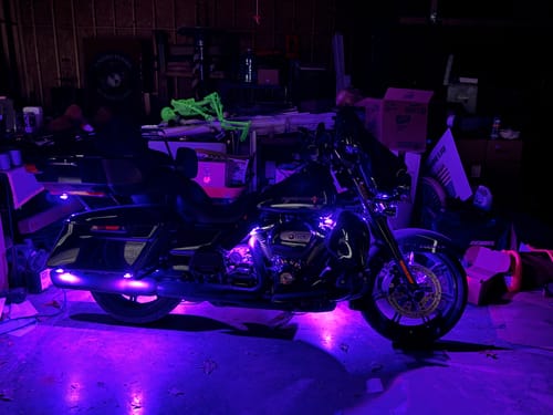 Customer photo review of Easy Install Moto LED Light Kit