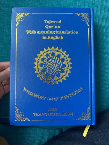 Customer photo review of Quran - Roman Transliteration + English Translation