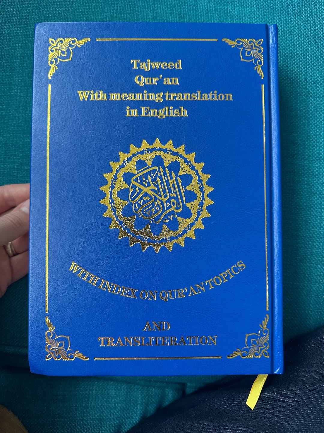 Customer photo review of Quran - Roman Transliteration + English Translation