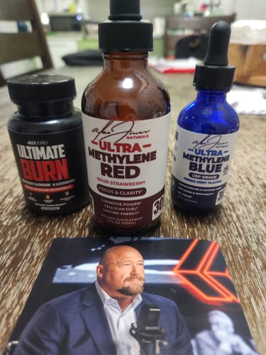 Customer photo review of 🎁 The Ultra Methylene Red - Sour Strawberry (100% off)