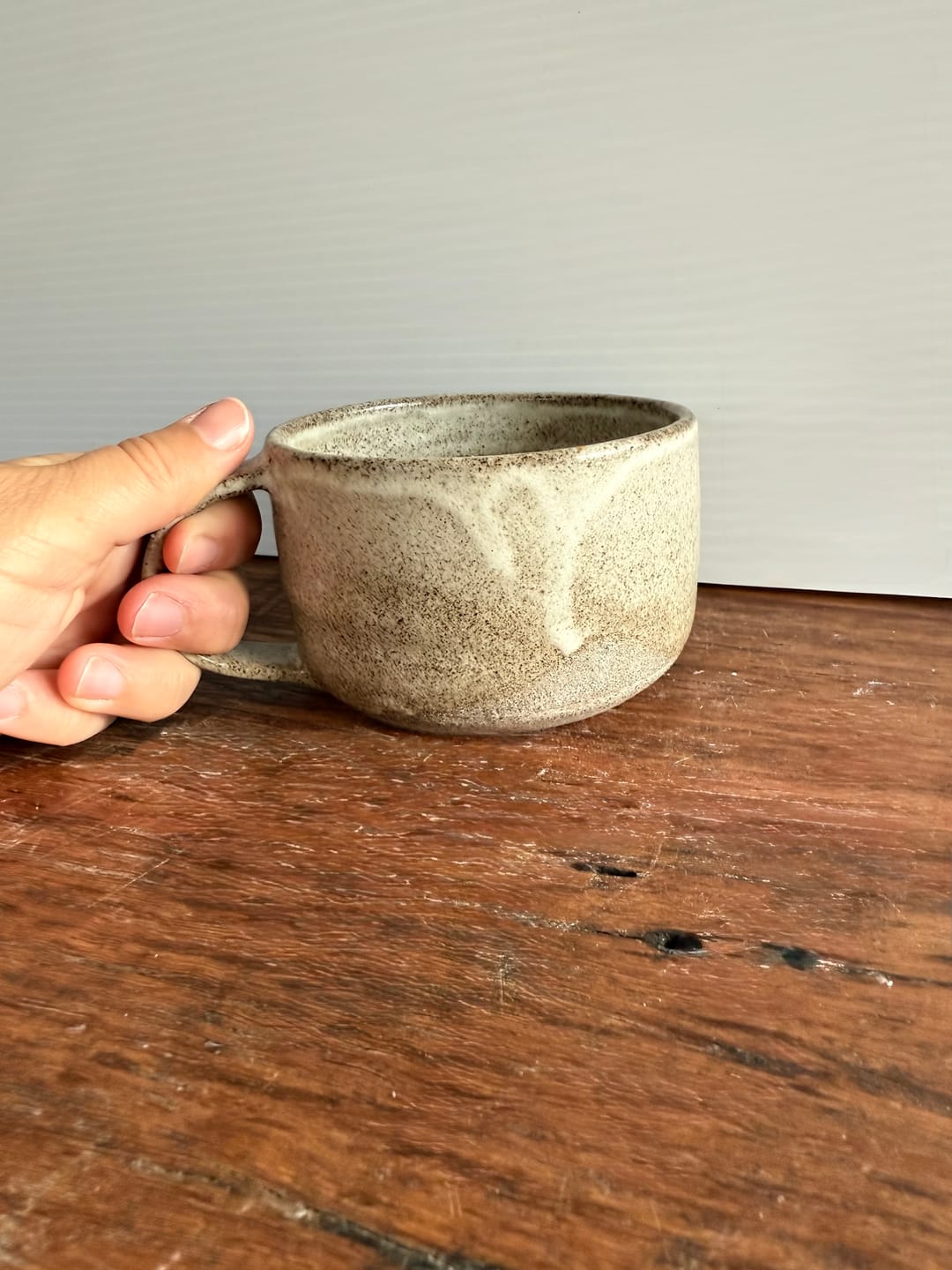 Customer photo review of Stoneware Clay with Speckle (WMS2002GG) - 10kg