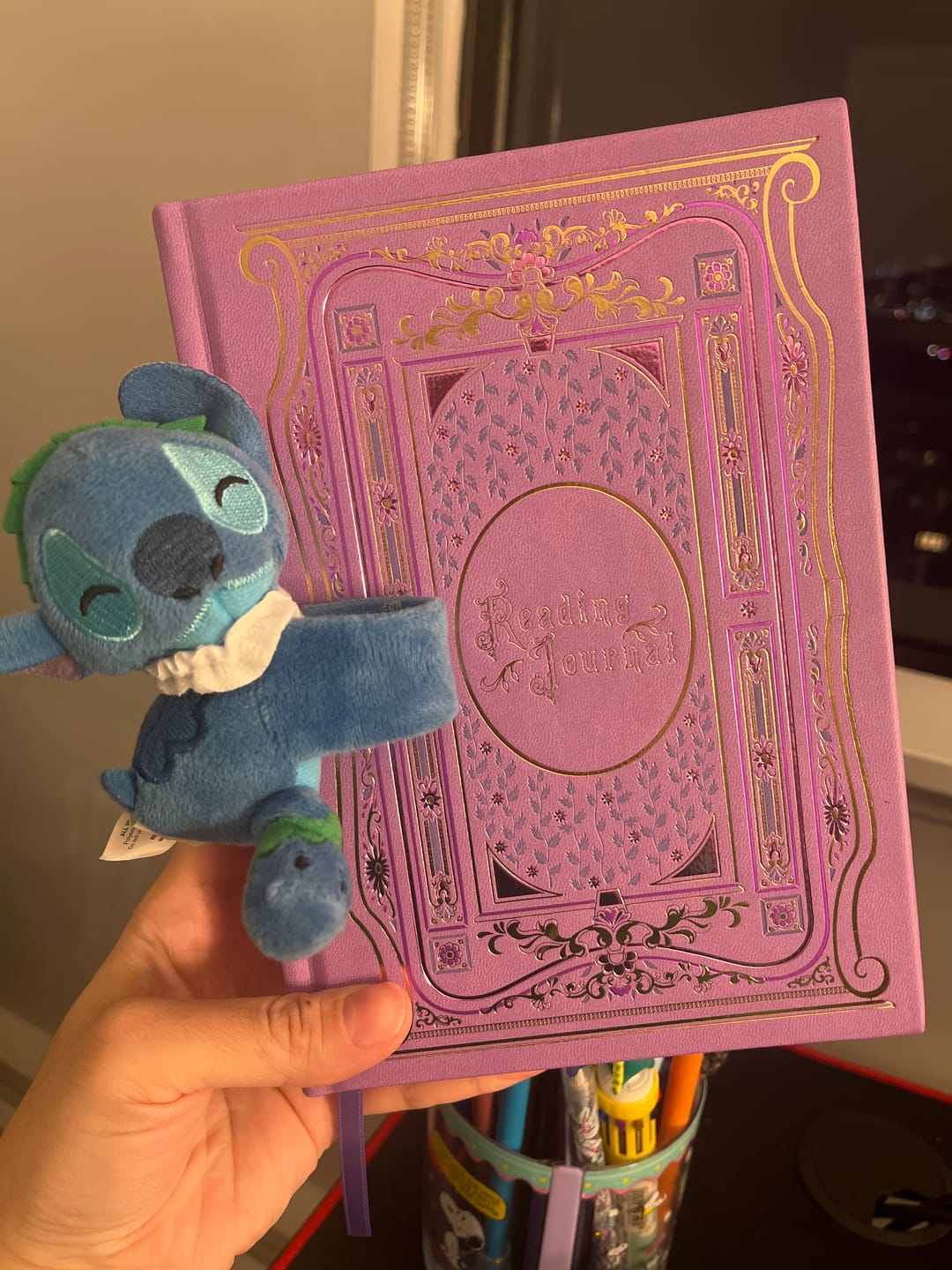 Customer photo review of Reading Journal - Wisteria