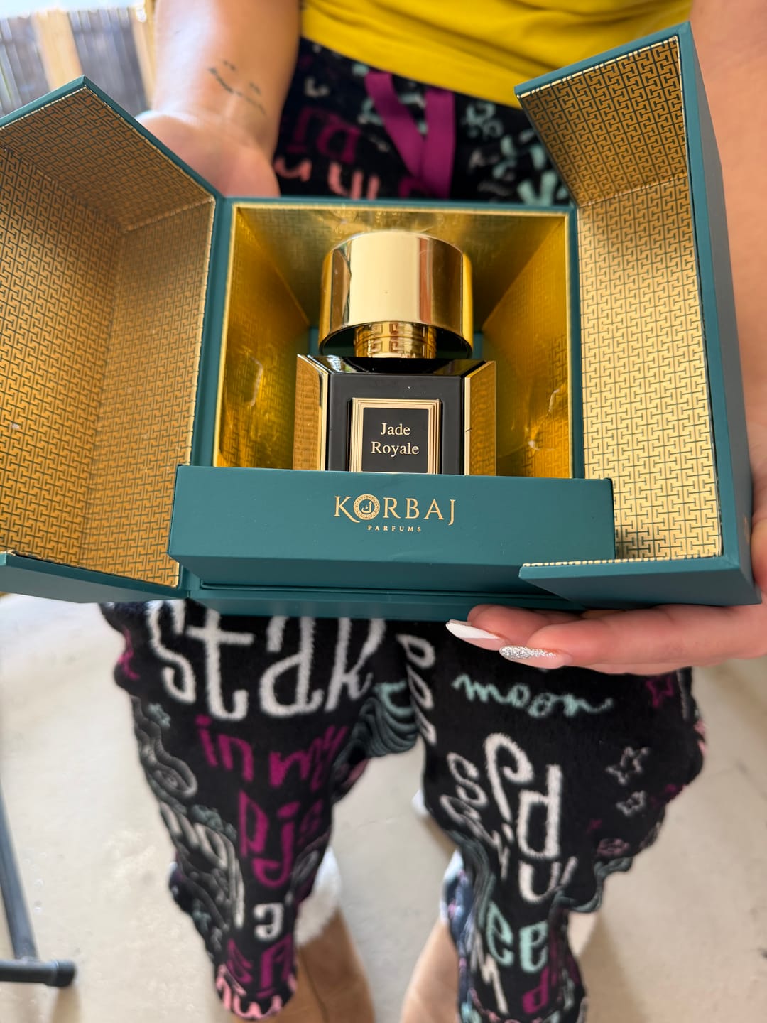 Customer photo review of Korbaj Jade Royale - Extrait de Parfum 100ml