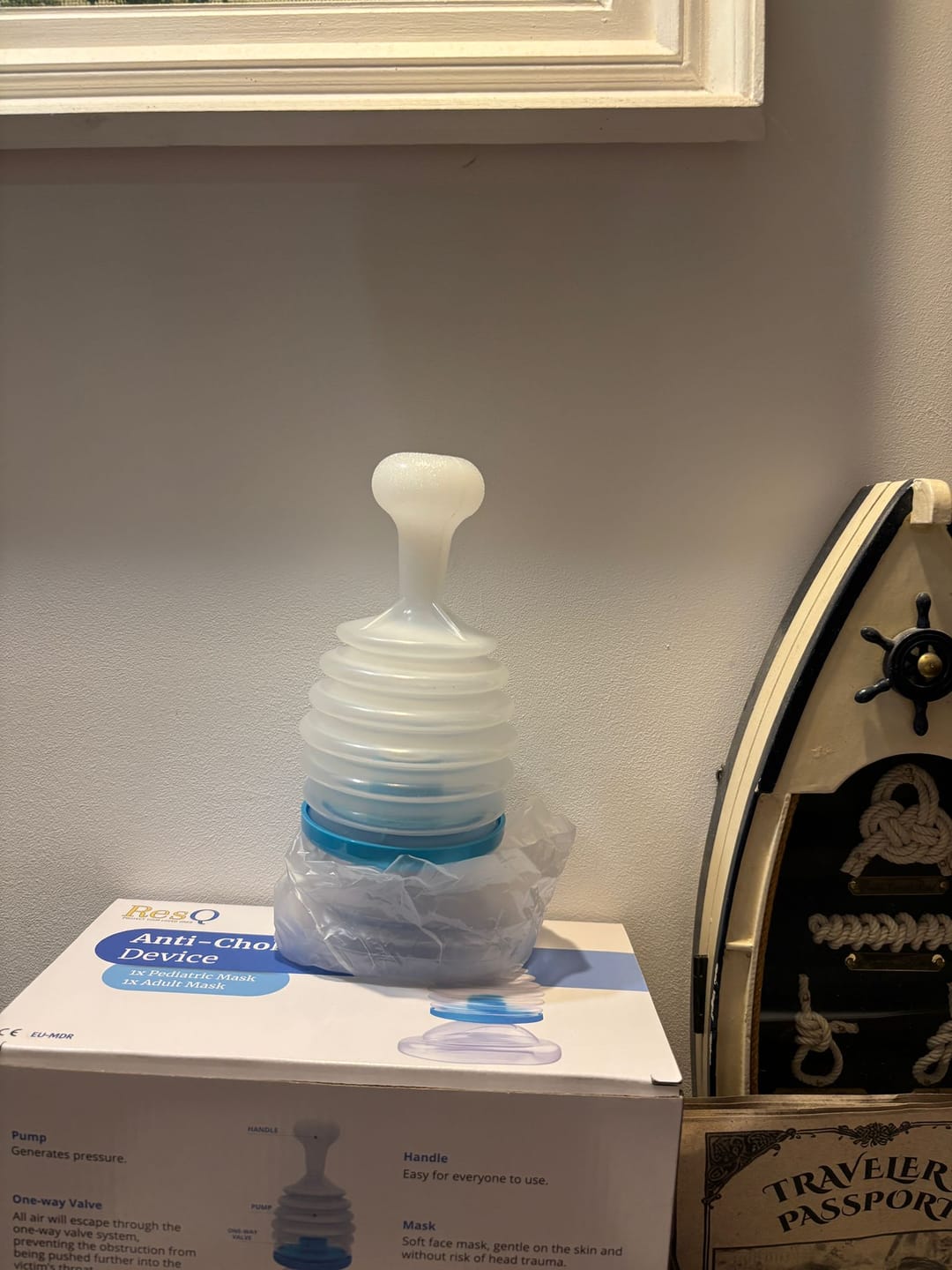 Customer photo review of 1 ResQ Protiudusovací Prístroj
