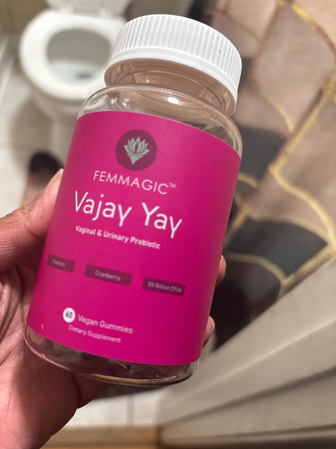 Customer photo review of Vajay Yay |  Probiotic Gummies