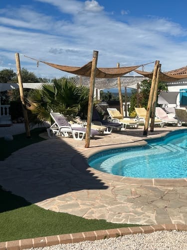 Customer photo review of Toldo fibra de coco