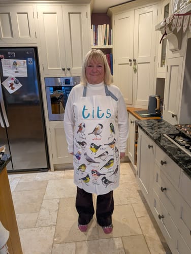 Customer photo review of Tits Apron