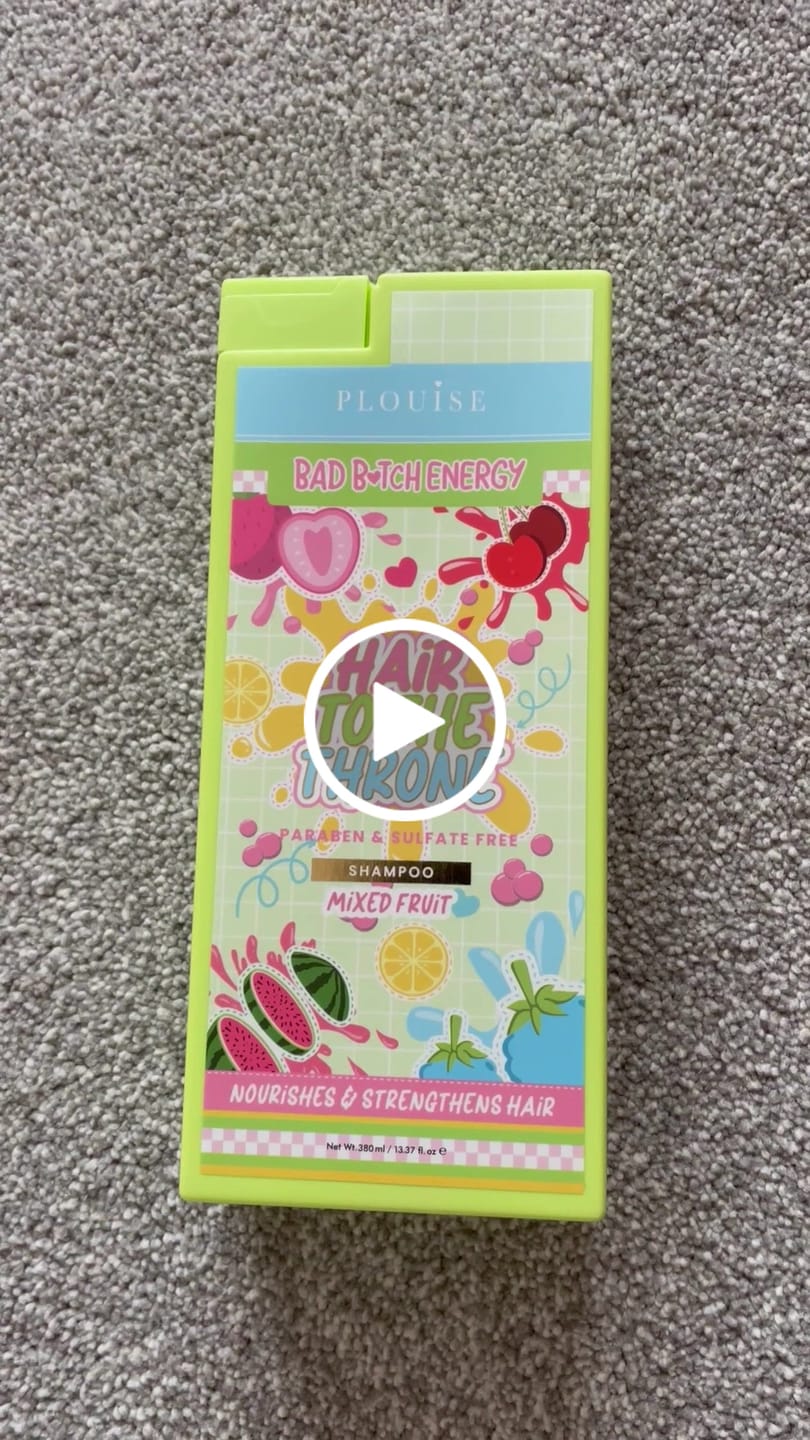 Customer video review of Hair To The Throne Shampoo