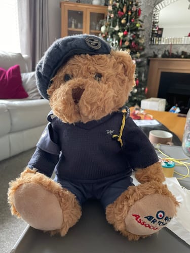 Customer photo review of Royal Air Force Cadet Bear