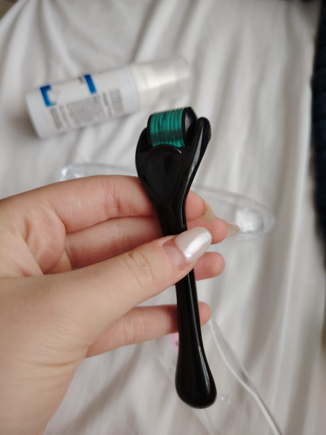Customer photo review of Derma Roller 0.5mm