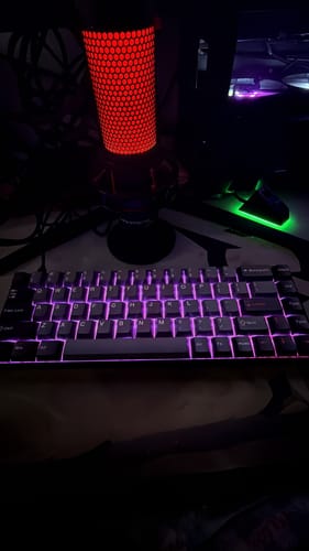 Customer photo review of DrunkDeer G65 - Wired Actuation Distance Adjustable HE Magnetic Switch Gaming Keyboard