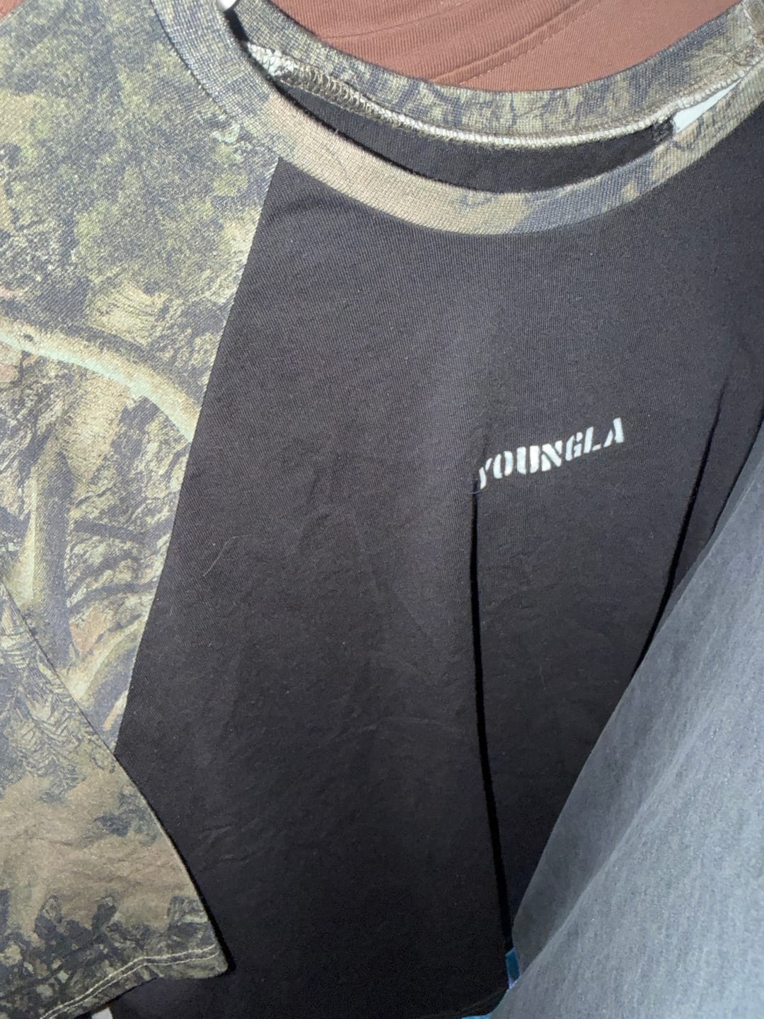 Customer photo review of 4139 - Oversized Baseball Tees