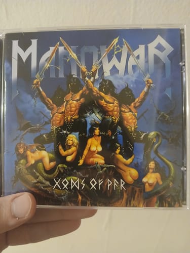 Customer photo review of Manowar CD Gods Of War