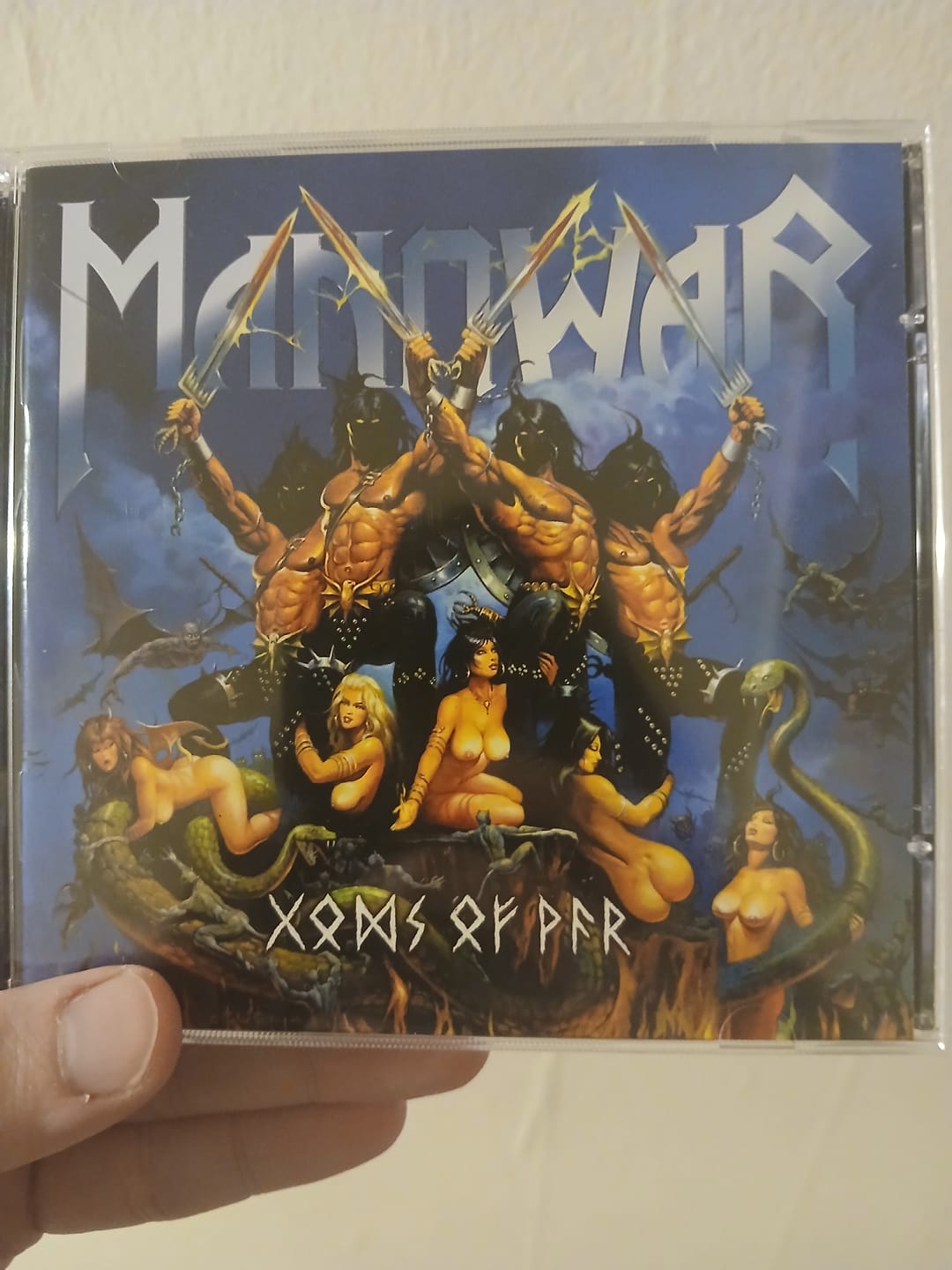 Customer photo review of Manowar CD Gods Of War