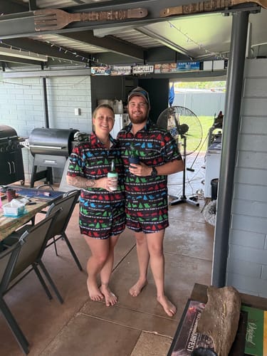 Customer photo review of 🔥NEW🔥 Christmas Frothie Party Shirt